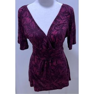 Vintage The Limited Floral Print Blouse